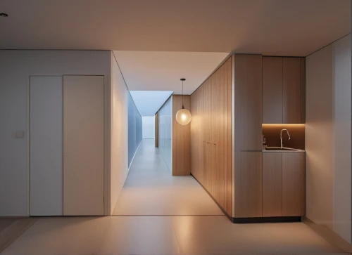 hallway space,walk-in closet,under-cabinet lighting,sliding door,room divider,recessed,modern room,shared apartment,interior modern design,modern kitchen interior,hinged doors,laminated wood,pantry,kitchenette,an apartment,contemporary decor,wooden door,search interior solutions,archidaily,hallway,Photography,General,Realistic