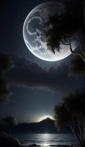 moonlit night,moonlit,lunar landscape,moon and star background,moonlight,crescent moon,moon night,moonscape,moonrise,moon at night,jupiter moon,night scene,hanging moon,nightscape,the night of kupala,landscape background,fantasy picture,sea night,night sky,moon and star