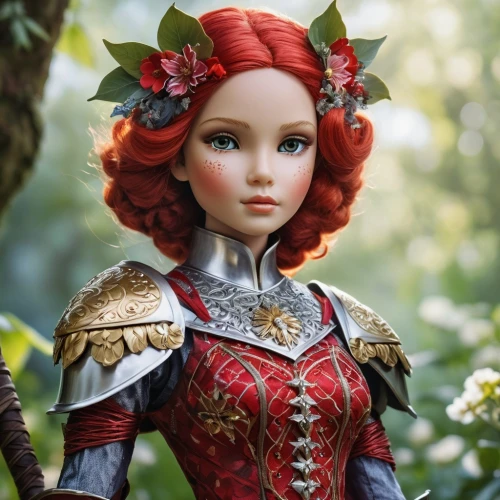 female doll,redhead doll,merida,faery,doll figure,fairy tale character,handmade doll,doll paola reina,collectible doll,doll's facial features,fae,designer dolls,fashion dolls,fairy queen,rosa 'the fairy,artist doll,queen of hearts,fantasy portrait,faerie,painter doll,Photography,General,Realistic