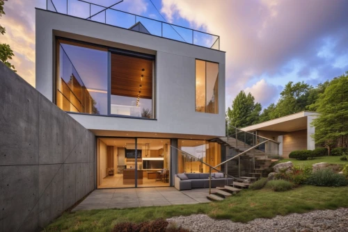 modern house,modern architecture,dunes house,cubic house,cube house,smart house,danish house,mid century house,exposed concrete,contemporary,modern style,timber house,house shape,beautiful home,eco-construction,frame house,two story house,corten steel,smart home,residential house,Photography,General,Realistic