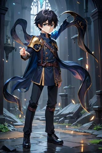 leo,dark blue and gold,alm,merlin,monsoon banner,violet evergarden,navy blue,vax figure,yukio,navy,violinist violinist,alibaba,stylish boy,shen,fantasia,cg artwork,hc,alexander,valentin,hamearis lucina,Anime,Anime,General