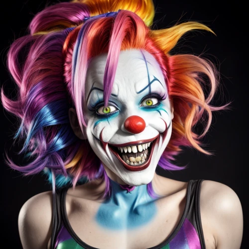 scary clown,horror clown,creepy clown,clown,rodeo clown,it,bodypainting,body painting,face paint,harlequin,killer smile,circus animal,circus,face painting,clowns,bodypaint,trickster,scary woman,jester,dental hygienist
