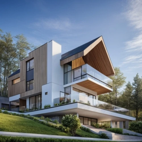 modern house,modern architecture,dunes house,cubic house,cube house,smart house,eco-construction,contemporary,two story house,3d rendering,residential house,frame house,timber house,dune ridge,modern style,house shape,smart home,house in mountains,luxury property,luxury real estate
