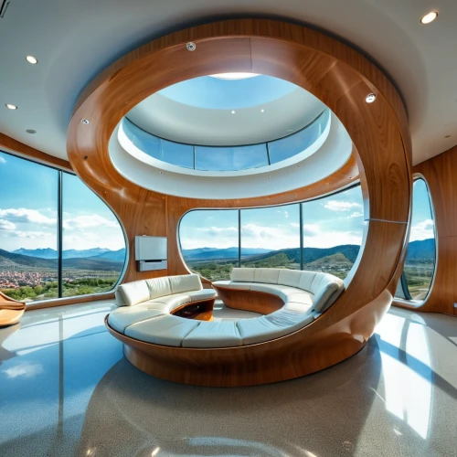 luxury bathroom,futuristic architecture,ufo interior,penthouse apartment,luxury suite,luxury home interior,luxury yacht,modern living room,futuristic art museum,semi circle arch,on a yacht,modern decor,interior modern design,chair circle,conference table,entertainment center,interior design,contemporary decor,circular staircase,yacht,Photography,General,Realistic