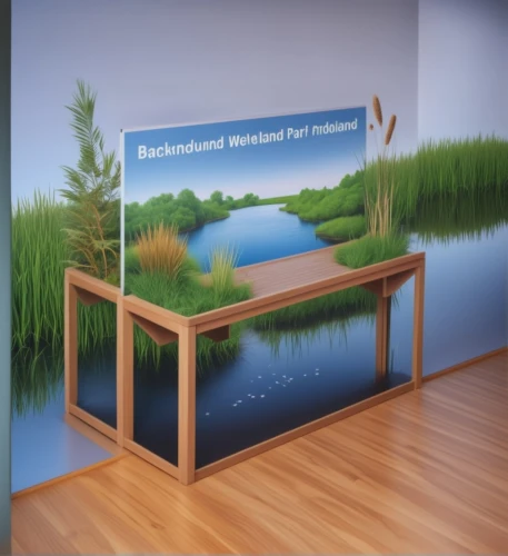 chiropractic,wooden mockup,children's room,a museum exhibit,freshwater marsh,background vector,aquarium decor,pediatrics,wetland,conference room table,3d mockup,aquatic plants,conference table,doctor's room,naturopathy,ecologically friendly,chiropractor,occupational therapy ot,wooden signboard,schwimmvogel,Photography,General,Realistic