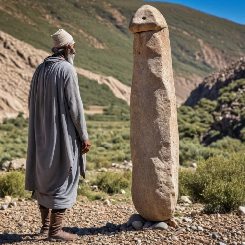 a pillar of salt,bayan ovoo,stele,stone figures,stone balancing,stone man,dead sea scroll,bazlama,afar tribe,tassili n'ajjer,turpan,basotho,middle eastern monk,sinai,zagora,lalibela,massage stones,messenger of the gods,stone pedestal,spitzkoppe,Photography,General,Realistic