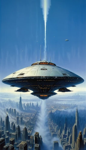 ufo intercept,starship,science fiction,science-fiction,futuristic landscape,alien ship,futuristic architecture,ufo,sci - fi,sci-fi,ufos,sci fi,flying saucer,sci fiction illustration,saucer,scifi,extraterrestrial life,federation,futuristic,airship,Conceptual Art,Sci-Fi,Sci-Fi 21