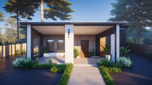 landscape design sydney,mid century house,garden design sydney,landscape designers sydney,modern house,3d rendering,cubic house,inverted cottage,smart home,modern architecture,smart house,prefabricated buildings,render,mid century modern,timber house,dunes house,eco-construction,flat roof,bungalow,frame house,Photography,General,Realistic