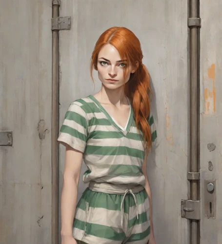 prisoner,david bates,portrait of a girl,the girl at the station,prison,clary,young woman,girl portrait,girl in the kitchen,artist portrait,clementine,lilian gish - female,girl with a gun,nora,portrait background,mary jane,the girl's face,girl in a long,girl with gun,a girl in a dress,Digital Art,Character Design