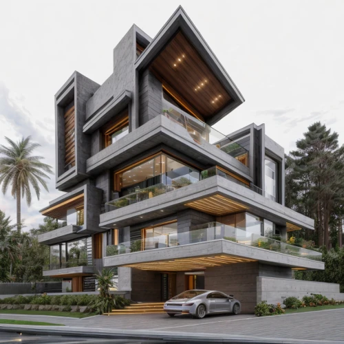 modern architecture,modern house,build by mirza golam pir,residential house,cubic house,residential,contemporary,frame house,cube house,modern building,smart house,two story house,modern style,3d rendering,arhitecture,bulding,folding roof,large home,house shape,seminyak