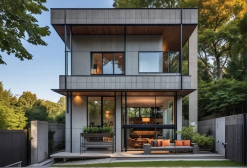 modern house,cubic house,modern architecture,metal cladding,cube house,modern style,mid century house,geometric style,contemporary,house shape,frame house,corten steel,glass facade,residential house,timber house,danish house,smart house,smart home,structural glass,two story house,Photography,General,Realistic