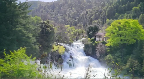 wasserfall,telluride,vail,moustiers-sainte-marie,aare,plitvice,bow falls,the val fiscalina,abe-e-panj river valley,valle d'aosta,borjomi,badakhshan national park,water mist,green waterfall,altai,cascades,source de la sorgue,artvin,mountain stream,central tien shan