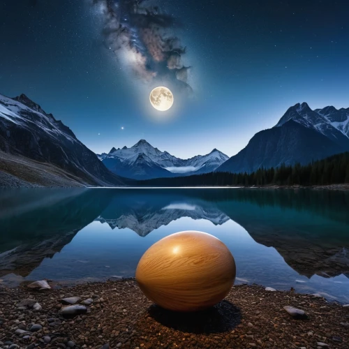 wooden ball,maligne lake,crystal ball-photography,bowling ball,tea egg,celestial object,celestial body,astronomy,celestial bodies,inner planets,jasper national park,swiss ball,jupiter moon,glass sphere,spheres,wooden bowl,galilean moons,stone ball,bow lake,moraine lake,Photography,General,Realistic