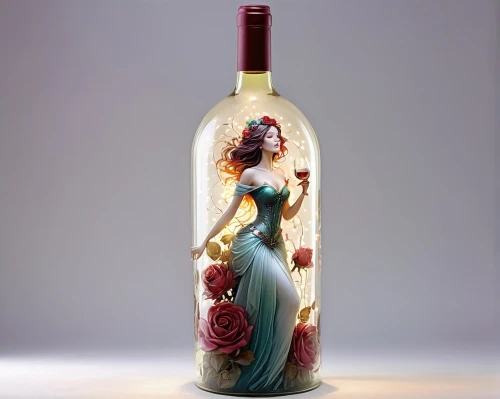 wine bottle,a bottle of wine,bottle of wine,glass painting,isolated bottle,rose wine,wine bottles,watercolor wine,poison bottle,wine diamond,glass vase,bottle surface,wine bottle range,the bottle,drift bottle,a glass of wine,wine cocktail,pink trumpet wine,bottle fiery,glass bottle,Illustration,Realistic Fantasy,Realistic Fantasy 16