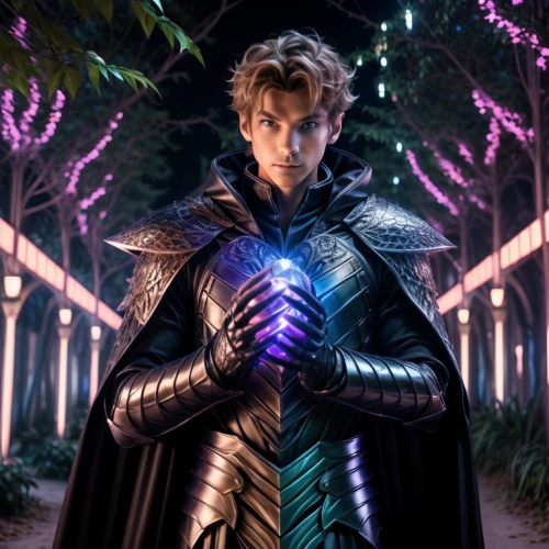 star-lord peter jason quill,male elf,valerian,magneto-optical drive,magneto-optical disk,wall,god of thunder,thor,cg artwork,skyflower,cleanup,purple,lokportrait,fantasy picture,loki,male character,benedict herb,merlin,fantasy warrior,dodge warlock