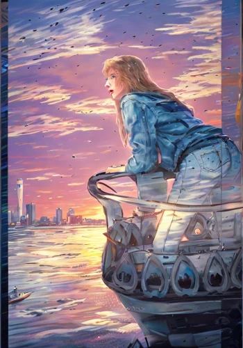 girl on the boat,lady liberty,gondolier,queen of liberty,a sinking statue of liberty,the sea maid,girl with a dolphin,mermaid background,sea fantasy,phoenix boat,fantasy picture,statue of liberty,adrift,the statue of liberty,sci fiction illustration,rapunzel,at sea,the girl in the bathtub,skycraper,god of the sea,Common,Common,Japanese Manga