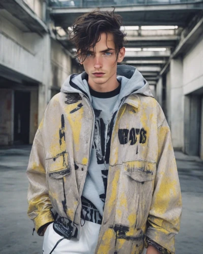 boys fashion,distressed,outerwear,acne,boy model,menswear,austin stirling,male model,windbreaker,concrete background,young model,jack rose,photo session in torn clothes,editorial,men's wear,river island,rugged,austin morris,alex andersee,national parka,Photography,Realistic