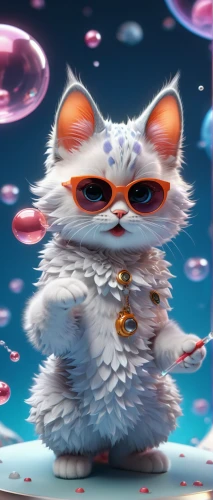 cartoon cat,pink cat,cute cartoon character,blossom kitten,cute cat,cats angora,klepon,fluffy diary,snowball,little cat,nimbus,pompom,bubbles,cat vector,chowder,bonbon,doll cat,cute cartoon image,children's background,puffy,Unique,3D,3D Character