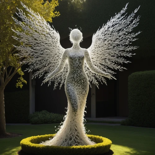 angel statue,angel figure,the angel with the veronica veil,stone angel,angel wings,angel wing,garden sculpture,business angel,the statue of the angel,decorative figure,sun bride,garden fairy,baroque angel,wedding gown,angel,archangel,the archangel,garden ornament,silver wedding,angel trumpets,Photography,Artistic Photography,Artistic Photography 11
