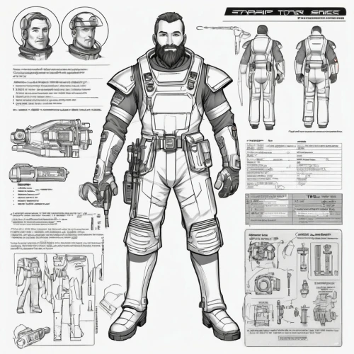 astronaut suit,aquanaut,spacesuit,space suit,dry suit,lumberjack pattern,space-suit,protective suit,heavy armour,astronautics,protective clothing,mercury mariner,cosmonaut,diving equipment,male character,dreadnought,mariner,costume design,wireframe graphics,personal protective equipment,Unique,Design,Character Design