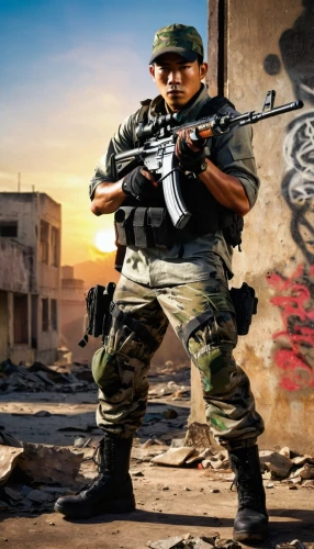 libya,iraq,baghdad,mobile video game vector background,the sandpiper combative,ballistic vest,dissipator,war correspondent,kalashnikov,federal army,usmc,man holding gun and light,combat medic,m4a4,m4a1,sniper,gi,assault rifle,special forces,combat pistol shooting,Illustration,American Style,American Style 08