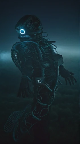 aquanaut,nebula guardian,sea devil,scuba,alien warrior,bioluminescence,ilightmarine,echo,cyborg,kosmus,andromeda,diving mask,nautilus,sea god,et,vapor,argus,scifi,diveevo,divemaster,Photography,Documentary Photography,Documentary Photography 08