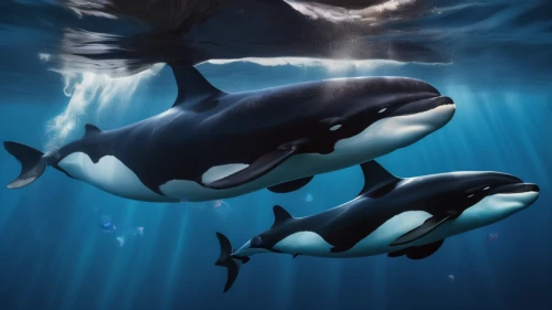 orca,killer whale,oceanic dolphins,northern whale dolphin,pilot whales,marine mammals,cetacea,whales,donkey penguins,cetacean,sea mammals,african penguins,bottlenose dolphins,emperor penguins,aquatic animals,dolphins,two dolphins,sea animals,common dolphins,aquarium inhabitants,Photography,General,Natural
