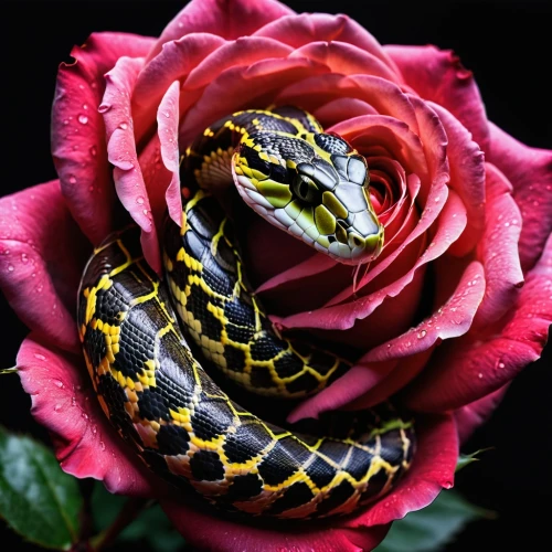 python,yellow python,romantic rose,carpet python,zebra rosa,boa constrictor,tiger python,ball python,emperor snake,valentine flower,colorful roses,delicacy,red tailed boa,flower rose,noble roses,tree python,glossy snake,bright rose,snakebite,venomous snake,Photography,General,Natural