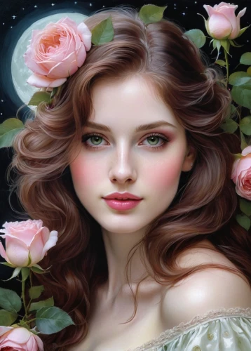 wild roses,romantic rose,wild rose,rosa 'the fairy,peach rose,rose flower illustration,pink roses,scent of roses,blooming roses,landscape rose,blue moon rose,tea rose,rose blossom,pink rose,rosa ' the fairy,hybrid tea rose,with roses,camellias,rosa,bibernell rose,Illustration,Realistic Fantasy,Realistic Fantasy 16