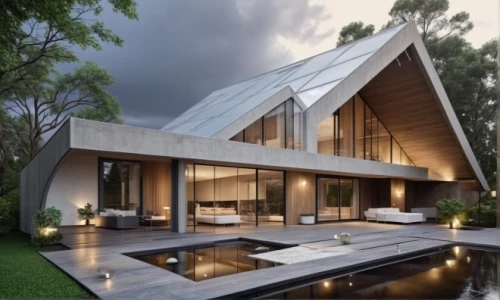modern house,modern architecture,landscape design sydney,folding roof,landscape designers sydney,timber house,pool house,3d rendering,beautiful home,luxury property,house shape,contemporary,luxury home,futuristic architecture,garden design sydney,eco-construction,smart home,cubic house,cube house,mid century house