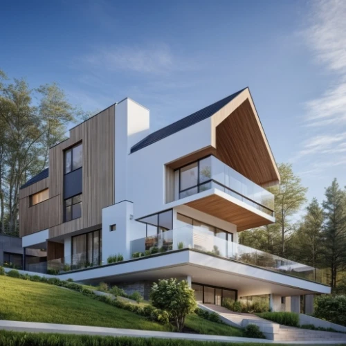 modern house,modern architecture,dunes house,cubic house,cube house,smart house,eco-construction,two story house,contemporary,frame house,timber house,3d rendering,residential house,house shape,modern style,dune ridge,smart home,arhitecture,house in mountains,mid century house