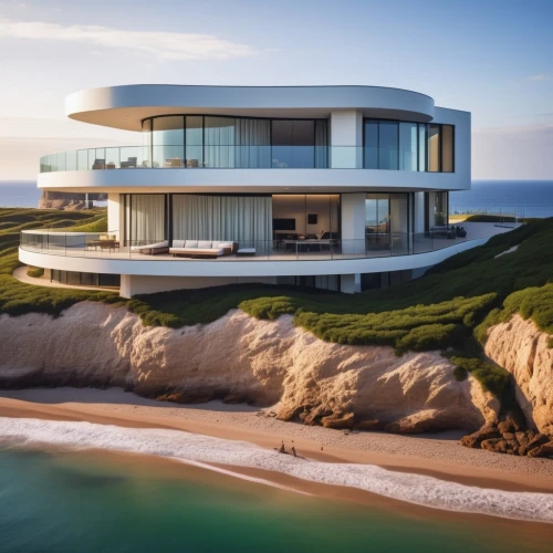 dunes house,luxury property,luxury home,beach house,luxury real estate,modern house,house by the water,cube house,beautiful home,modern architecture,crib,beachhouse,mansion,house of the sea,large home,cliffs ocean,cubic house,cliff top,ocean view,private house,Photography,General,Realistic