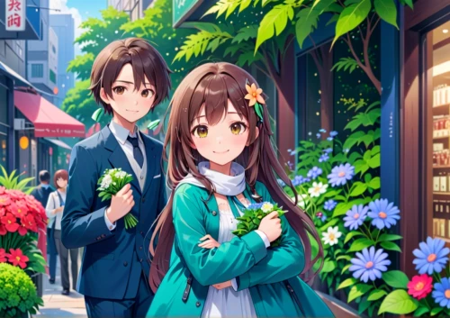 flower background,holding flowers,flower shop,japanese floral background,tsumugi kotobuki k-on,spring background,floral background,flower stand,floral greeting,flower delivery,springtime background,euphonium,flower booth,bright flowers,blooming wreath,japanese sakura background,anime japanese clothing,honmei choco,spring leaf background,picking flowers,Anime,Anime,Realistic