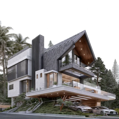 modern house,modern architecture,wooden house,timber house,cubic house,house shape,house in mountains,dunes house,residential house,house in the mountains,cube house,futuristic architecture,asian architecture,folding roof,log home,eco-construction,3d rendering,chalet,smart house,frame house