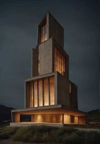 dunes house,corten steel,cubic house,modern architecture,3d rendering,render,archidaily,modern house,cube house,arhitecture,3d render,kirrarchitecture,tekapo,brutalist architecture,rhyolite,concrete ship,wooden church,concrete plant,modern building,contemporary,Photography,General,Cinematic