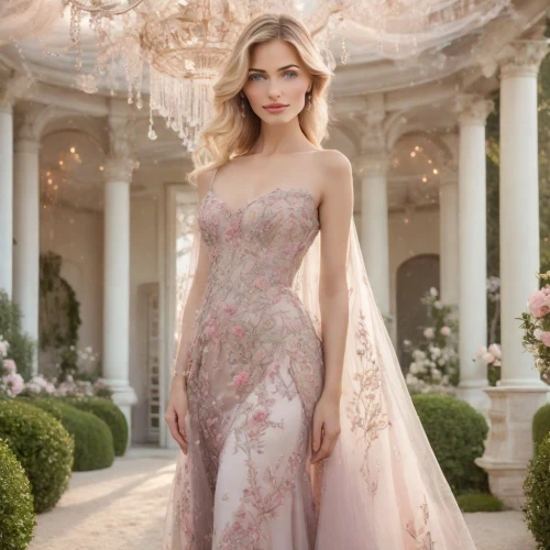 elegant,wedding dress,elegance,evening dress,wedding gown,ball gown,bridal party dress,rapunzel,wedding dresses,blonde in wedding dress,bridal dress,bridesmaid,gown,enchanting,girl in a long dress,peach rose,valentino,cinderella,hallia venezia,bridal,Photography,Realistic