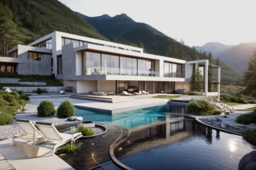 luxury property,modern house,house in the mountains,house in mountains,luxury real estate,modern architecture,luxury home,pool house,lago grey,house with lake,house by the water,chalet,mansion,swiss house,beautiful home,dunes house,private house,crib,luxury home interior,sochi