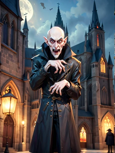dracula,count,vampire,magistrate,psychic vampire,hamelin,vampires,magus,jester,gothic portrait,transylvania,dodge warlock,game illustration,shinigami,grimm reaper,scare crow,collectible card game,haunted cathedral,gothic architecture,rotglühender poker,Anime,Anime,Cartoon