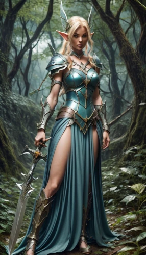 female warrior,fantasy woman,warrior woman,fantasy warrior,blue enchantress,dark elf,sorceress,male elf,the enchantress,wood elf,elven,fantasy portrait,swordswoman,celtic queen,druid,fantasy art,fantasy picture,heroic fantasy,goddess of justice,huntress