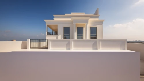 greek temple,house with caryatids,ancient greek temple,roof terrace,skyscapers,3d rendering,doric columns,build by mirza golam pir,qasr al watan,model house,egyptian temple,mykonos,roman temple,qasr al kharrana,acropolis,sky apartment,qasr azraq,roof landscape,kourion,block balcony,Photography,General,Realistic