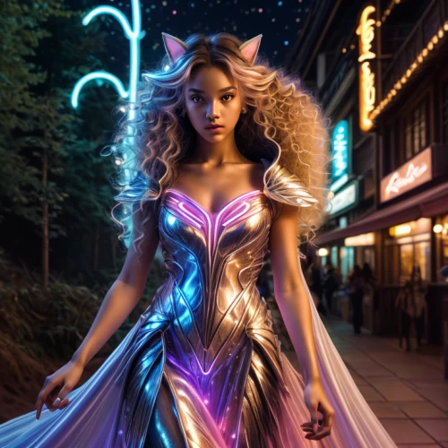 fantasy woman,queen of the night,cinderella,fairy queen,queen,goddess of justice,valerian,a princess,libra,kenya,magical,the enchantress,neon body painting,goddess,a woman,zodiac sign libra,fantasia,enchanted,tiana,starfire