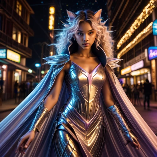 fantasy woman,goddess of justice,queen of the night,valerian,birds of prey-night,scarlet witch,digital compositing,visual effect lighting,firestar,super heroine,wonder woman city,symetra,fantasia,the enchantress,lynx,metropolis,captain marvel,cg artwork,star mother,nova