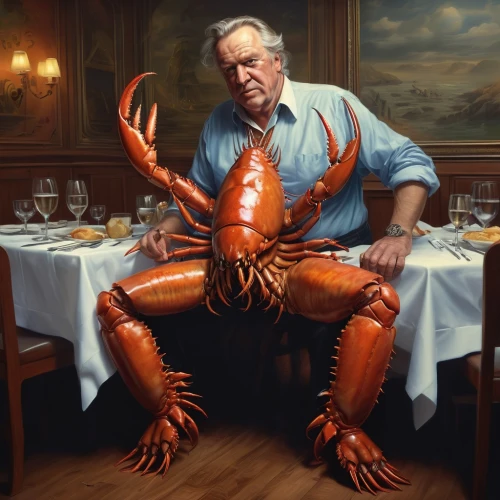 american lobster,crustacean,lobster,lobsters,crab boil,crustaceans,homarus,crab 2,crayfish,meat kane,lobster thermidor,crab cutter,king crab,crab 1,crab,crab violinist,chef,crabs,lobster pot,crayfish party,Conceptual Art,Fantasy,Fantasy 01