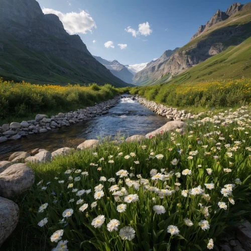 lilies of the valley,the valley of flowers,lilly of the valley,alpine meadow,avalanche lily,alpine flowers,mountain meadow,mountain spring,glacier national park,salt meadow landscape,mountain stream,wildflowers,lily of the valley,bernese oberland,canton of glarus,south tyrol,alpine flower,alpine region,bernese alps,ilse valley,Photography,General,Natural