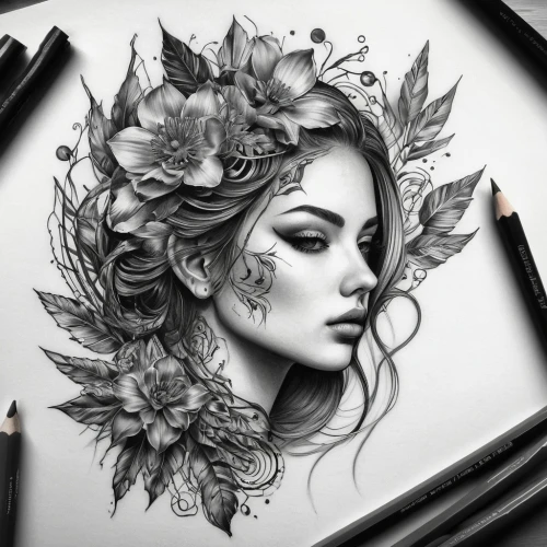pencil art,pencil drawings,rose flower drawing,flower drawing,rose flower illustration,flower art,pencil drawing,charcoal pencil,mandala flower illustration,boho art,mandala flower drawing,charcoal drawing,pencil and paper,wall clock,clock face,timepiece,graphite,four o'clock flower,floral wreath,flower mandalas,Photography,Documentary Photography,Documentary Photography 30