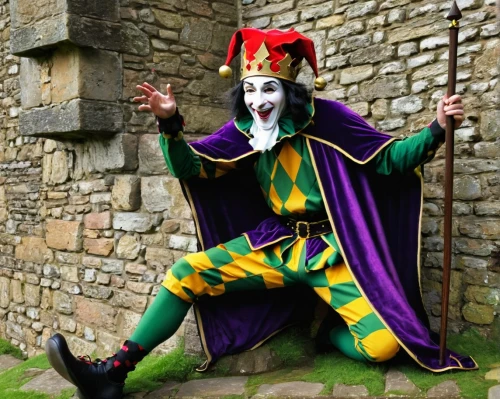 jester,pantomime,great as a stilt performer,horror clown,basler fasnacht,costume festival,harlequin,guy fawkes,scary clown,creepy clown,street performer,mime artist,black pete,town crier,the pied piper of hamelin,fasnet,magistrate,trickster,king lear,carneval,Conceptual Art,Fantasy,Fantasy 30