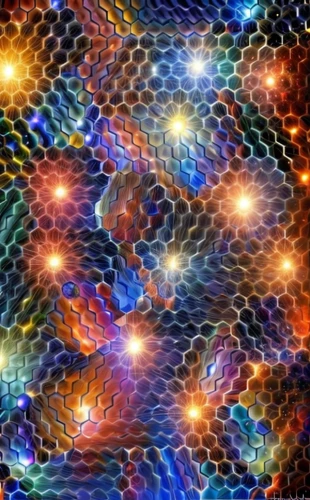 fractal lights,honeycomb grid,lattice,chainlink,light fractal,dimensional,kaleidoscopic,kaleidoscope art,light patterns,hexagons,fractals art,hex,hexagonal,fractals,kaleidoscope,flower of life,fractal environment,honeycomb structure,metatron's cube,red matrix