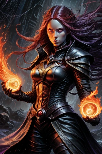fire background,dodge warlock,sorceress,fiery,female warrior,dark elf,wall,heroic fantasy,collectible card game,fire siren,flame of fire,flame spirit,massively multiplayer online role-playing game,fire angel,jaya,fire artist,flickering flame,evil woman,defense,fire master