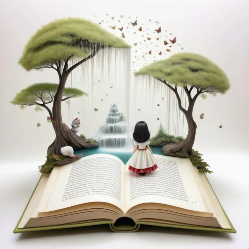 little girl reading,children's fairy tale,book pages,magic book,book gift,bookmark with flowers,fairy tales,book illustration,turn the page,fairytales,fairy tale,publish a book online,writing-book,read a book,open book,a fairy tale,fairy tale character,sci fiction illustration,book electronic,bookmark,Illustration,Abstract Fantasy,Abstract Fantasy 06