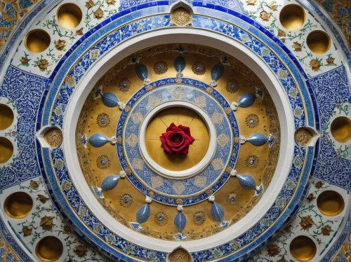 round window,circular ornament,iranian architecture,floral ornament,persian architecture,dome roof,cupola,khamsa,ornament,decorative fan,tunisia,harissa,topkapi,pomegranate,dome,kaempferia rotunda,seville,sicily window,alcazar of seville,byzantine architecture,Photography,General,Realistic